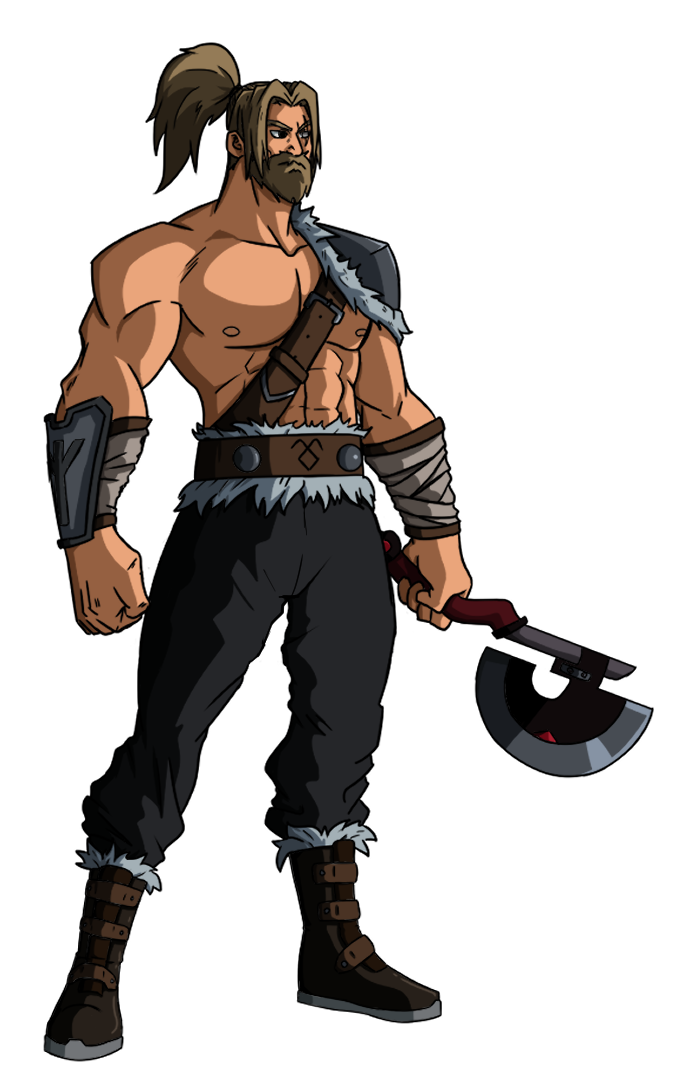 Bjorn, diseño de personaje